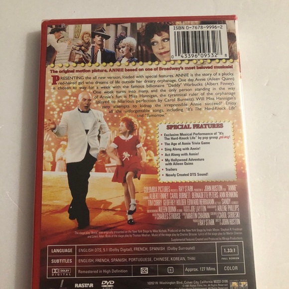 Annie Special Anniversary Edition DVD - Picture 3 of 3
